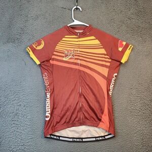 Primal Tour of the Moon Cycling Jersey Womens Medium Outside Events Bike Shirt